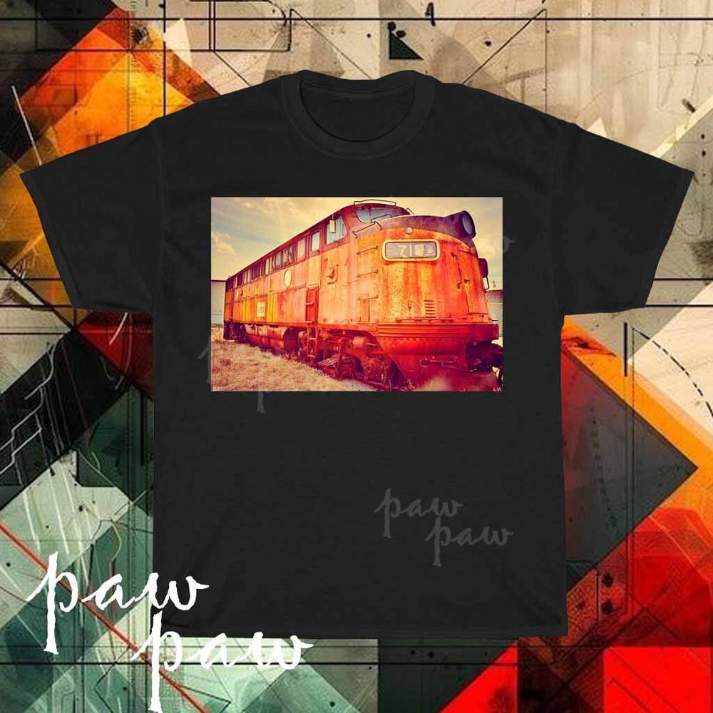 

New CSX Transportation Railroad logo Men s T-shirt funny size S to 5XL L