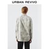 UR Men's Floral Print Lapel Shirt