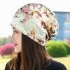 Moon Hat Cotton Breathable Light Turban Cap Air Conditioning Cap Hat Female Spring and Fall Thin Section Lined Head Wrapping Cap
