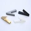 [Aluminum Hook] 2pcs Aluminum Alloy Clothes Hook | Bathroom Towel Hook, Home Key Hook, Hardware Hook