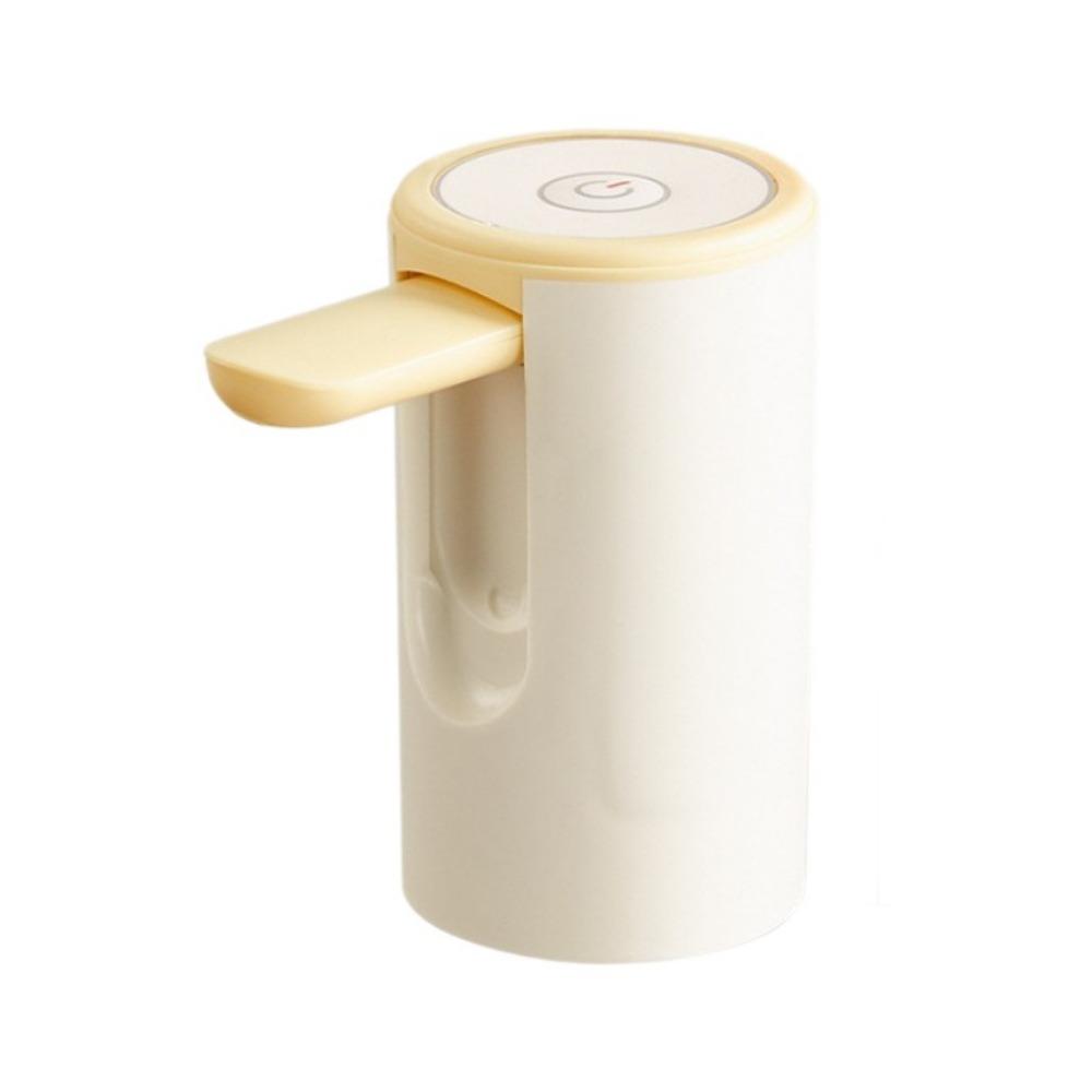 USB Charging Automatic Drinking Water Pump Electric Gallon Bucket Pump  Picnic Activities бежевый