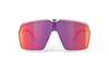 Rudy Project SPINSHIELD Sportsonnenbrille in Weiß Rosa Rot Fluo/Multi-Laser (SP723858-0004)