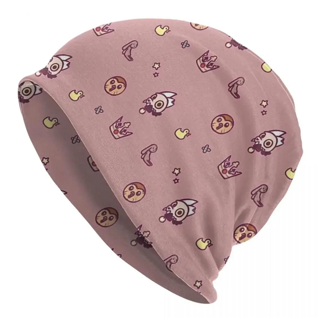 WoUnisex Unisex Chibi Owl House Winter Skullies Beanie Accessories Kawaii Bonnet Knit Hat Unique Warm Caps Christmas Gift Idea