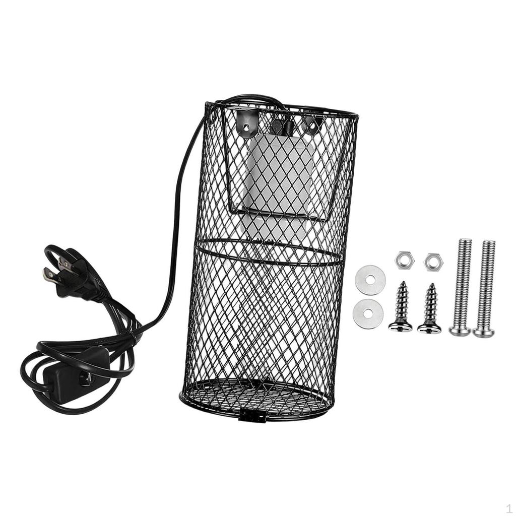 Heater Light Cover Heating Lamp Holder Lampshade Bulb Not Included Anti Scald Mesh