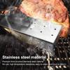 Stainless Steel Smoker Box Professional Rectangle Smoky Stainless Steel Smoker Box for Wood Chips BBQ Grilling