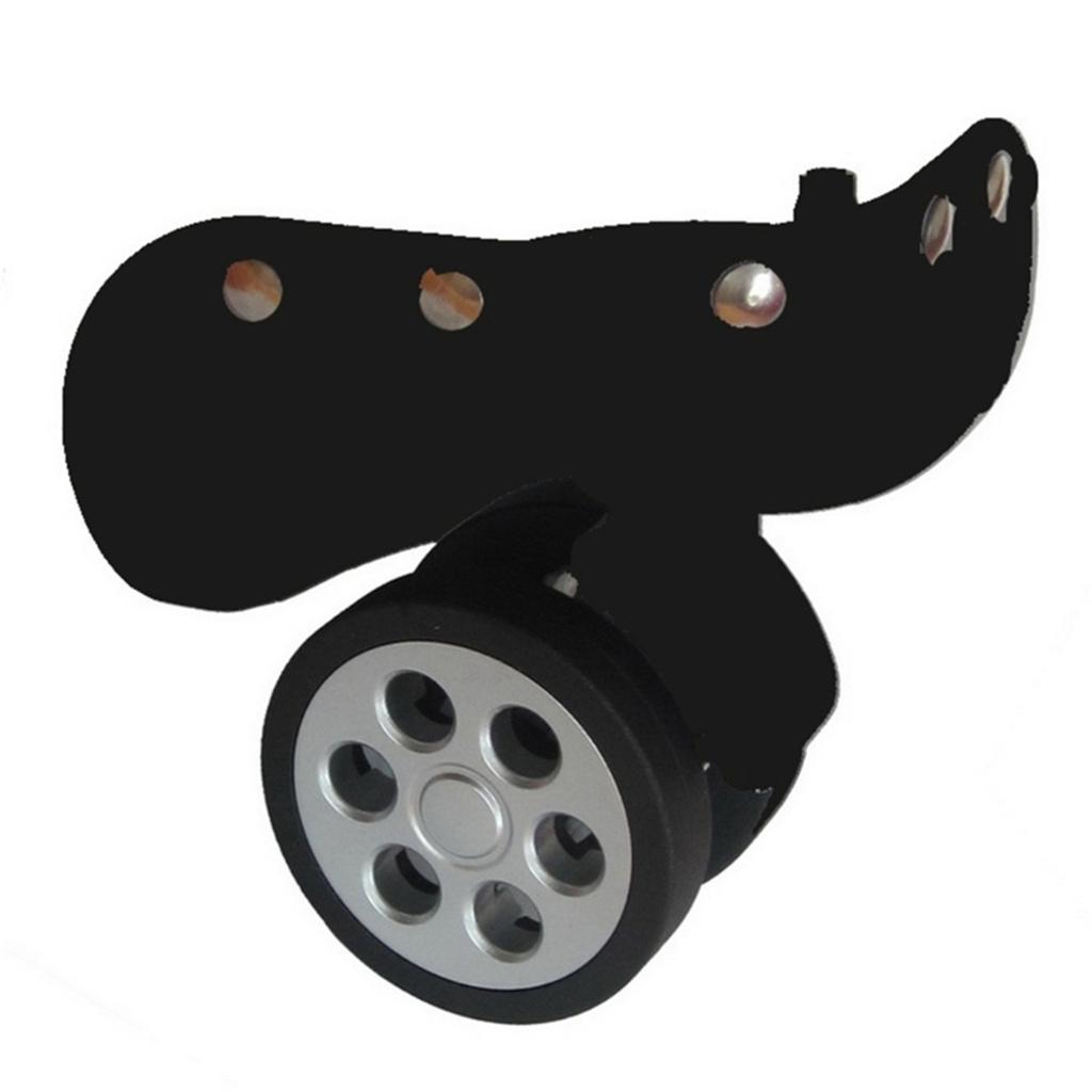 A79 Gepäckräder Koffer Doppelreihe Rollen Reparaturset 360° Spinner Rollen Schwerlastrad 1 Paar mit Schrauben