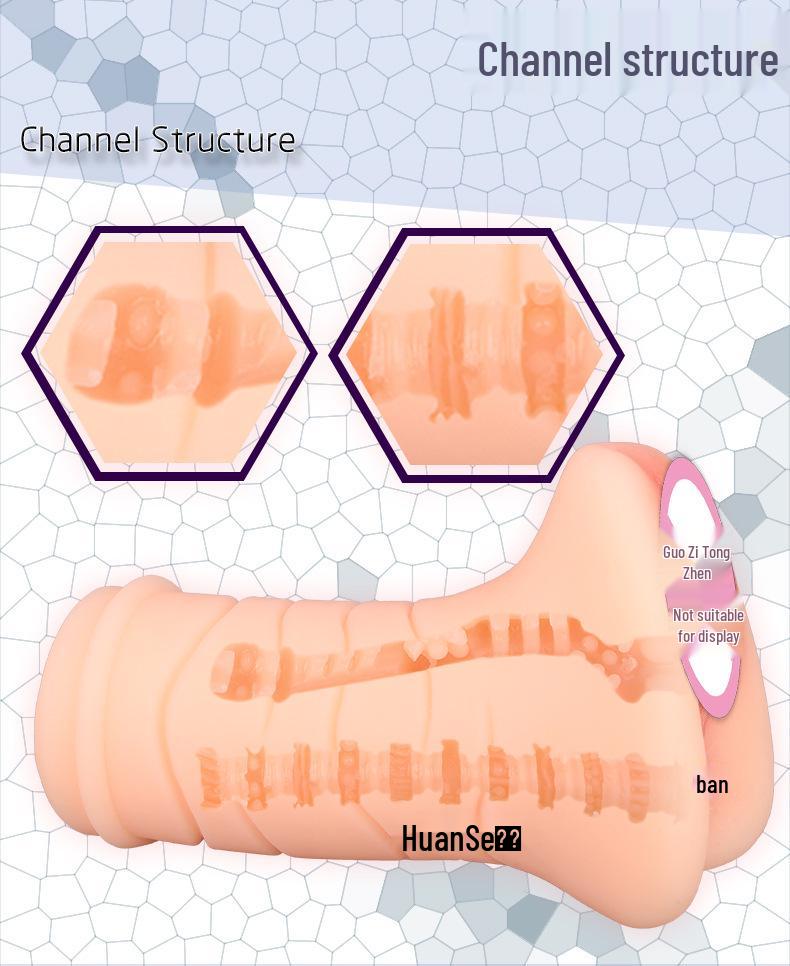 Joyful Men's Erotic Pussy Molded Masturbator 