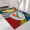 S.L. Tappeto Tappeto Poster Benfica per Soggiorno Camera da Letto Casa Decorazione Divano, Tappetino Antiscivolo per Giochi Bambini