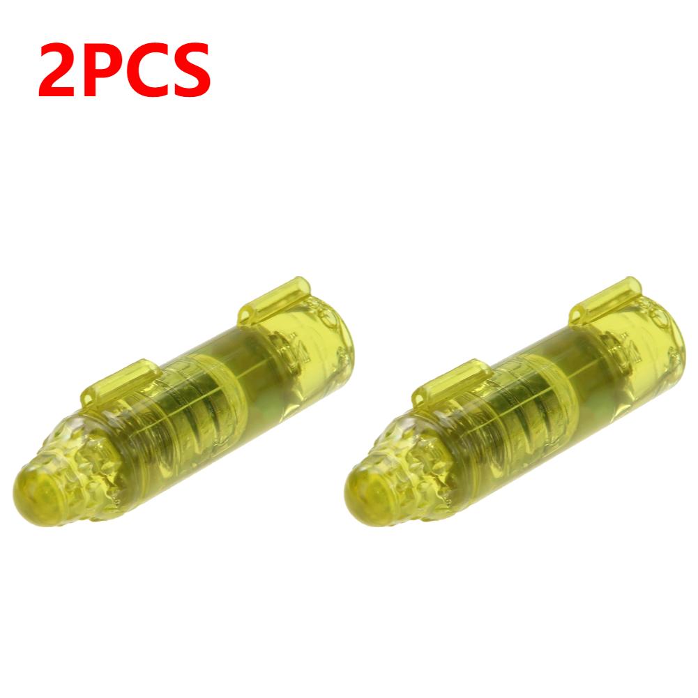 1/2PCS Deep Drop Fishing Light Multicolor Underwater Fish Attracting Indicator Lure LED Fishing Flash Light Bait Flashing Light