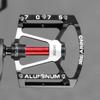 Aluminum Alloy Flat Pedal 3 Seal Bearings Nonslip Bicycles Pedals Cycling Platform Pedals for Road Bike Cycling