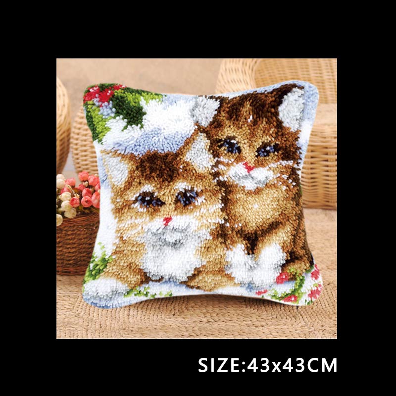 

Набор для ковровой вышивки крючком, подушка, коврик, фоамиран для рукоделия, вязаная подушка, канва для вышивания крестом, сделай сам, вышивка, ковер, крючок для вязания пряжей