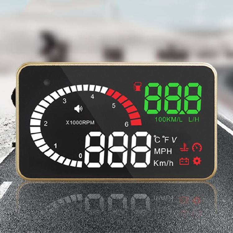 Car Head Up Display HUD Universal Digital OBD2 Speedometer Projector Screen