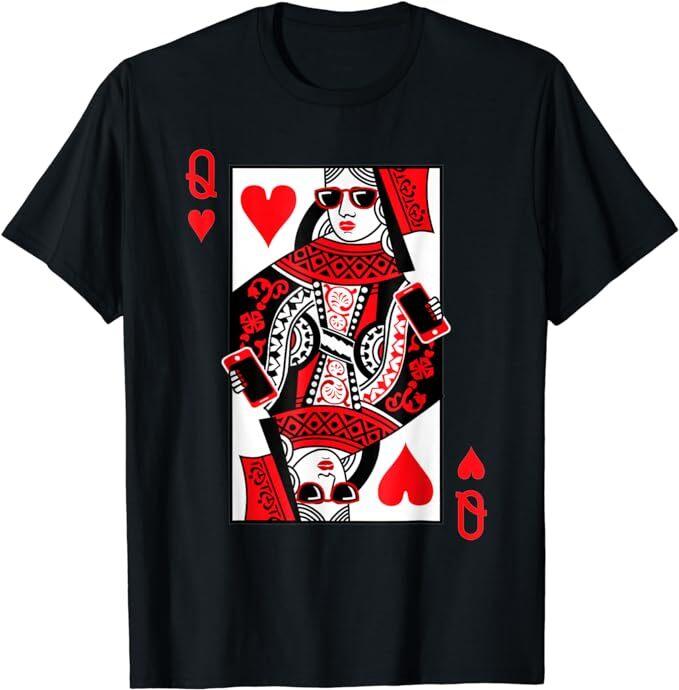 

NEW LIMITED Queen of Hearts Mothers Day Gift, Valentine T-Shirt Unisex T-Shirt XXL