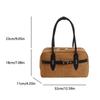 Korean Style Brand Design Shoulder Bag New Suede Matte Pillow Bag Simple And Versatile Handbags High-end Fashionable Casual Bags