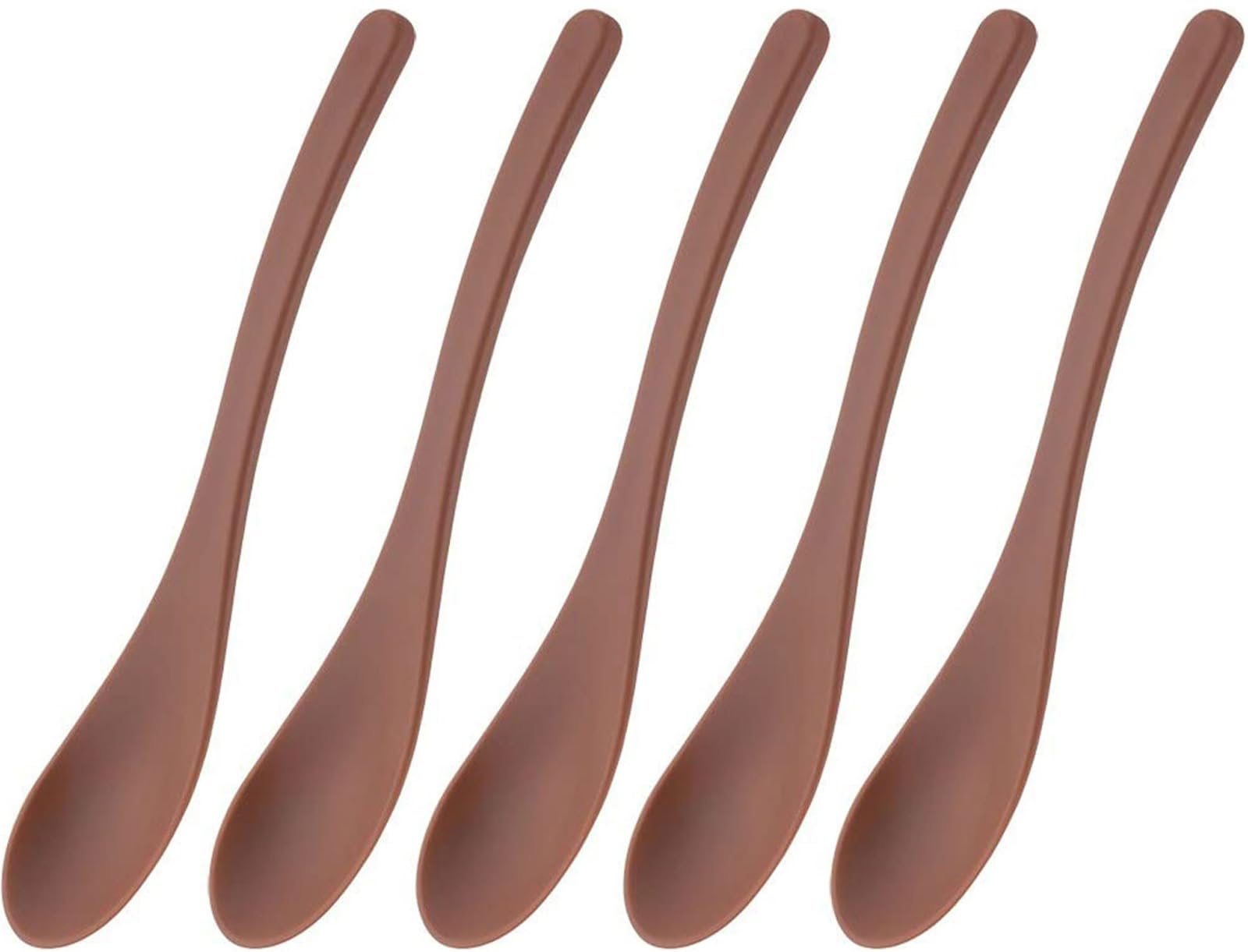 

Shimomura Planning Set of 5 in Dishwasher Scoops Astragalus Length Fried Nursing 38760 Easy-to-Eat Spoons, [Made Japan] Safe, Soup, 19.2cm, Curry,