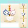 Cute Plush Sheep Keychain Bell Lamb Head Soft Couple Bag Accessory