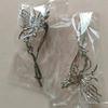 Large Size Butterfly Alloy Hairpin Back of Head Plate Word Clip Hair Accessory  for Women