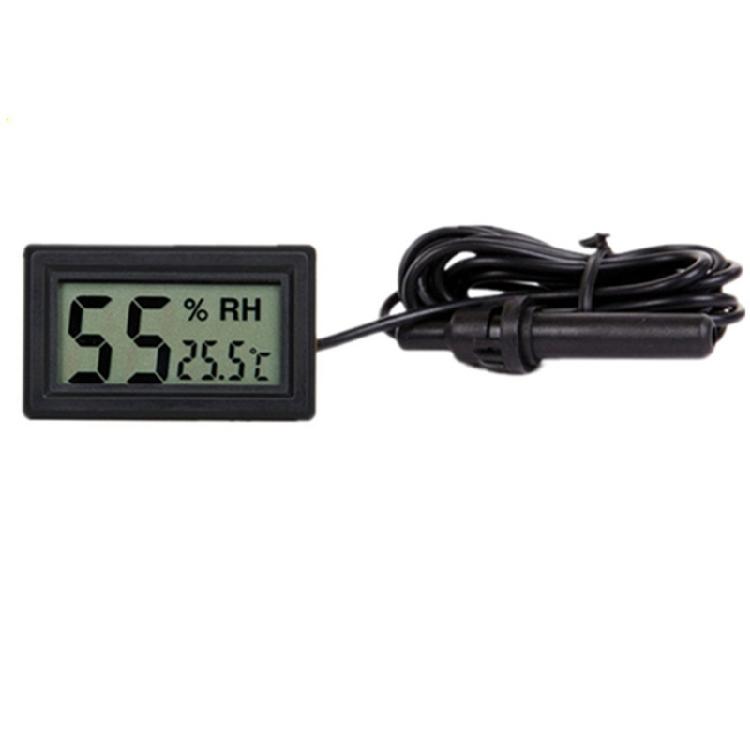 Fast Response Precise Environment Hygrometer Humidity Meter With External Probe For Home Office Greenhouses Applications