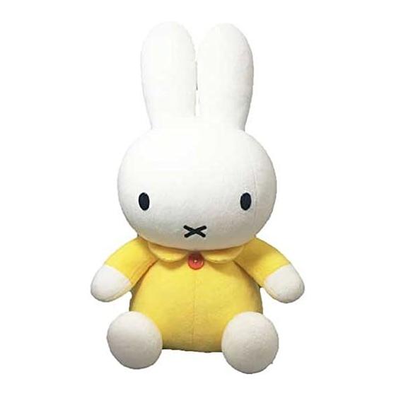 Dick Bruna Miffy Standard Plush Toy L Total Length 52cm Yellow
