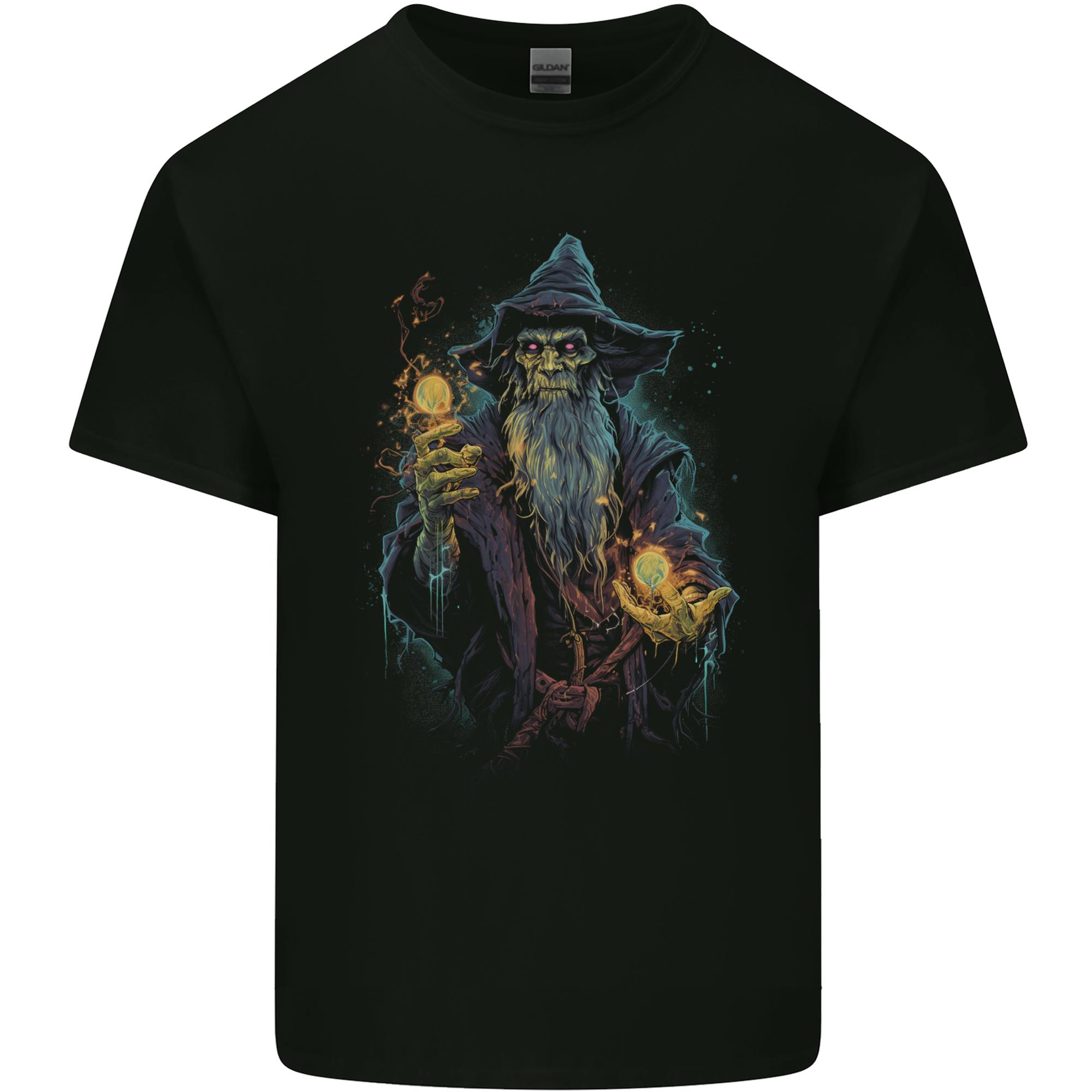 Fantasy Wizard Warlock 4 Unisexs Light Cotton TShirt S