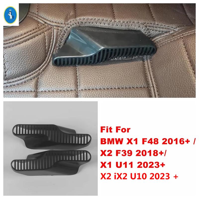 Under Seat Floor Air AC Outlet Vent Dust Cover Accessories For BMW X1 iX1 U11 X2 iX2 U10 -2025/X1 F48 2016-/X2 F39 2016+