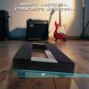 GOKKO Ultralight Guitar Effects Board, Aluminum Alloy Pedalboard, Durable and Long-lasting, Carrying Bag Not Included (S-Black)