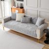 Thicken Velvet Sofa Covers Non Slip Sofa Mat Winter Warm Washable Couch Slipcovers for Living Room Solid Color Soft Sofa Towel