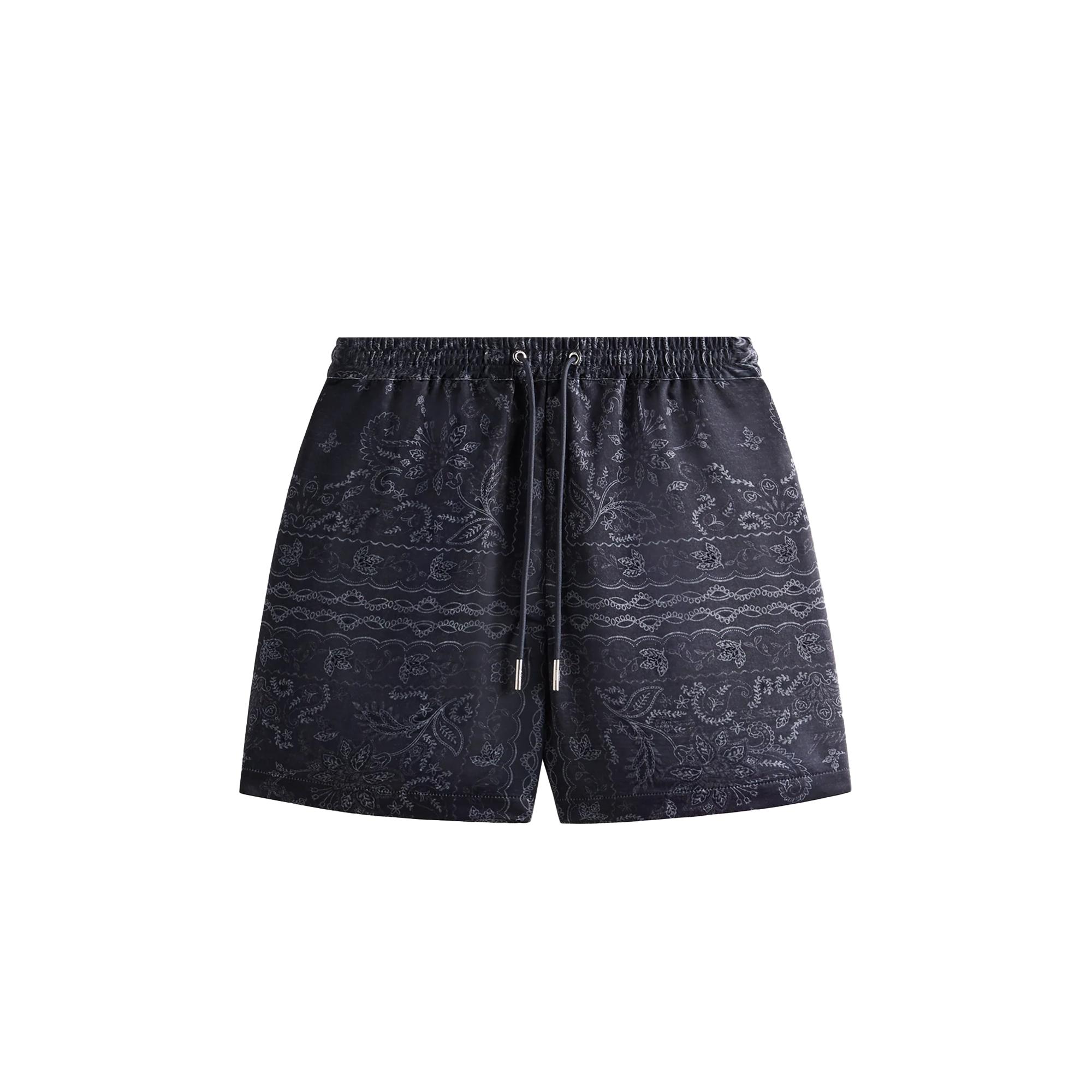 

Kith Panelled Bandana Active Short Black Men Bottoms KHM060969-001 S