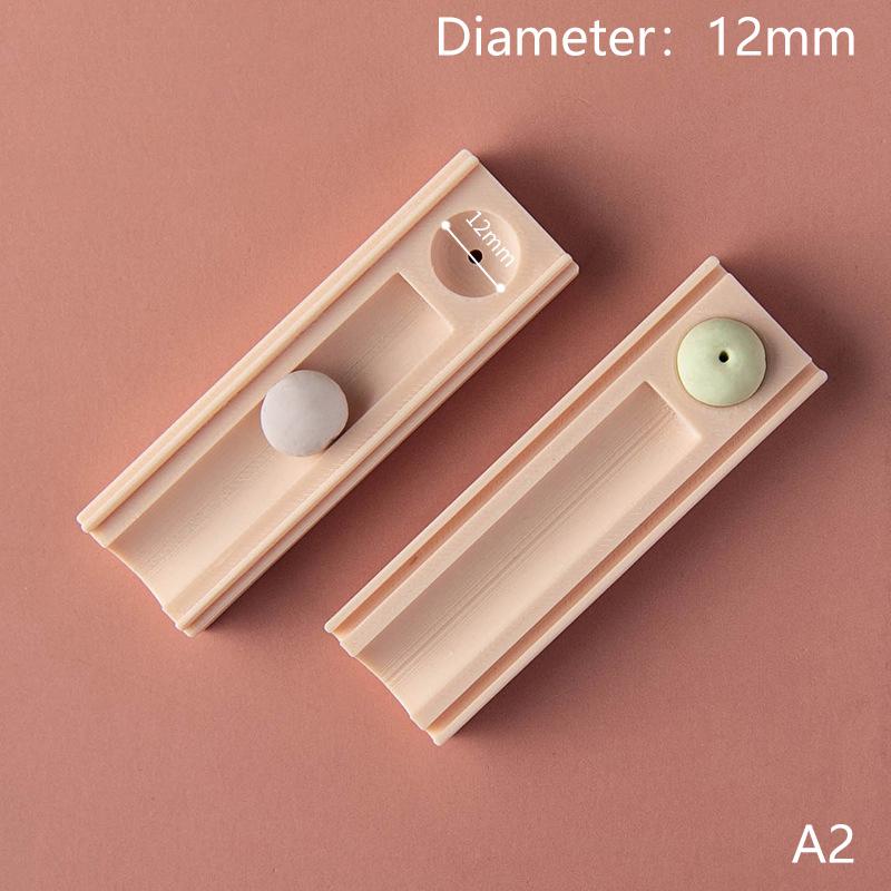

10/12/15Mm Polymer Clay Bead Rolling Ball Mold Clay Ball Punching Auxiliary Tool For Diy Earrings Jewelry Pendant Decoration