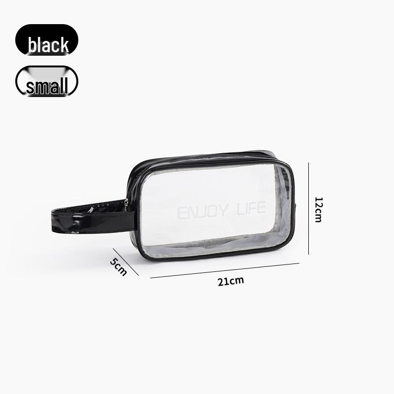 Waterproof Wet/Dry Beach & Fitness Toiletry Bag - Large Capacity Handheld Storage for Makeup & Swimming Gear