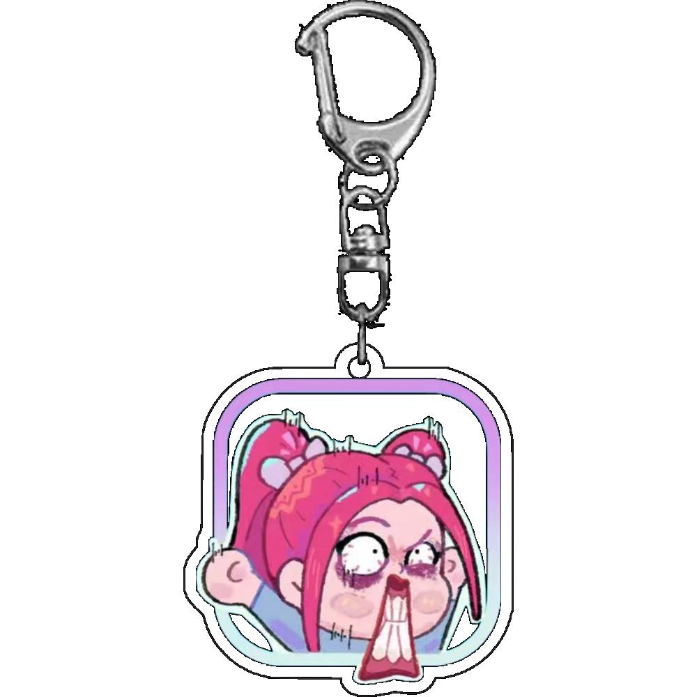Kpop Dämonenjäger Anime Zoe Rumi Mira Saja Jungs Superstar Acryl Schlüsselanhänger Unters Huntr/x Baby Selbst Schlüsselanhänger Huntr-X Tasche Anhänger