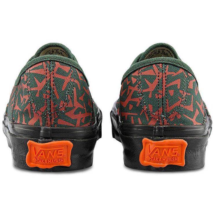 Vans Vault By Taka Hayashi X Style 43 LX Geo Camo Jungle Green VN0A7Q4YA6T
