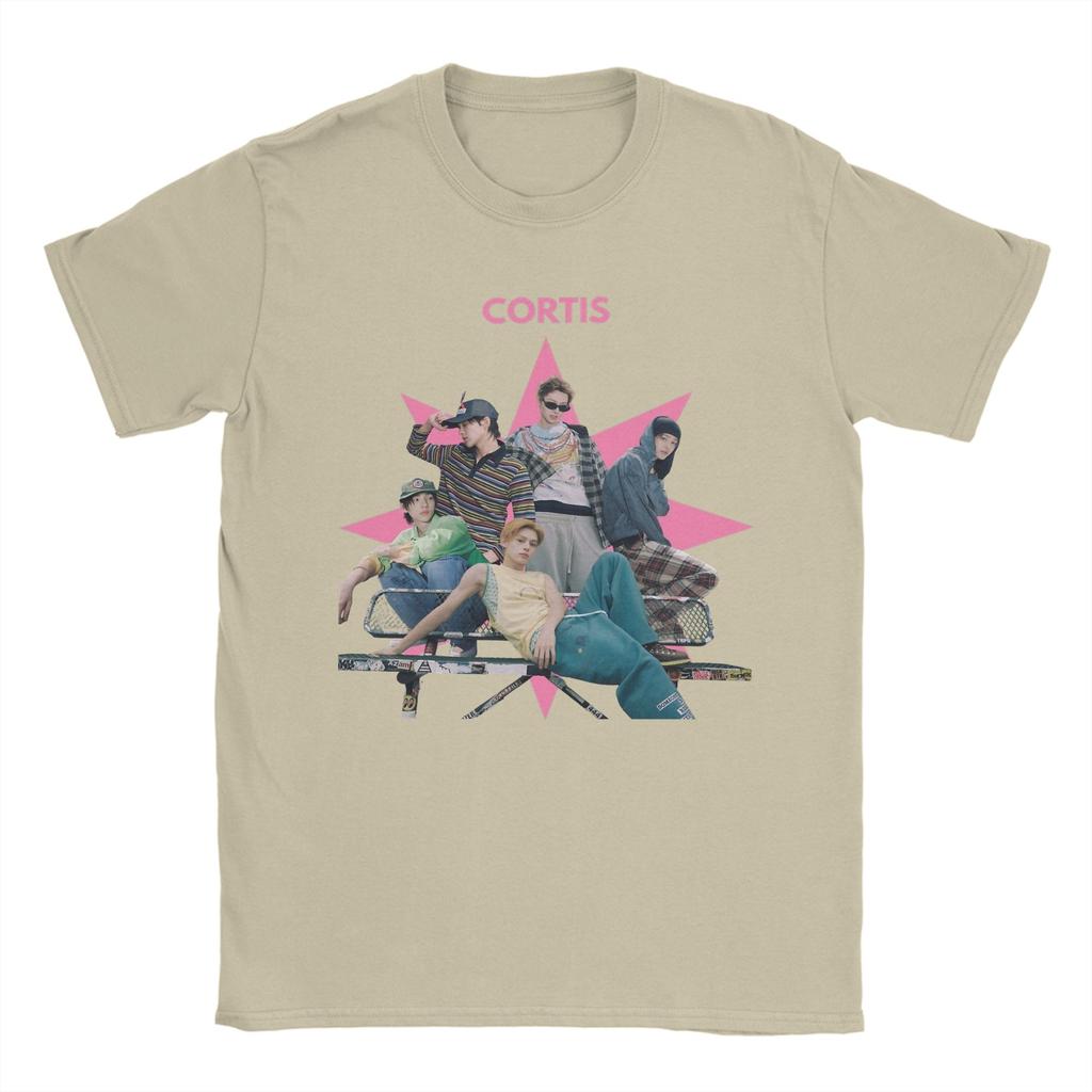Cortis Group  T-Shirt Men Women Kpop Novelty Cotton Tee Shirt Round Collar Short Sleeve T Shirt New Arrival Clothing