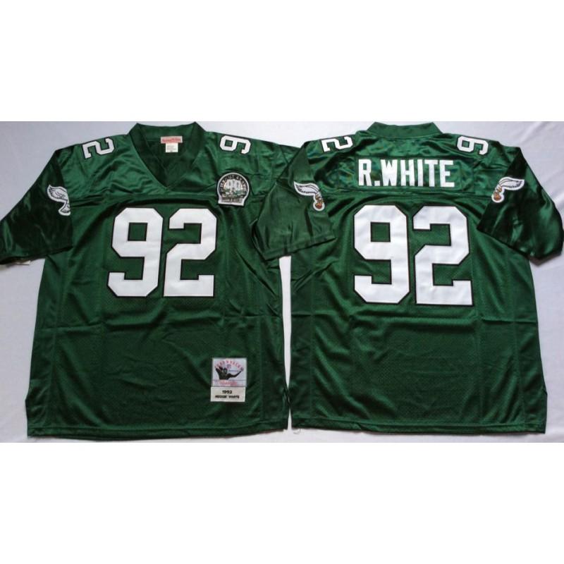 Philadelphia Eagles NFL Legend 12 Vintage Rugby Jersey Men Women Cotton Embroidered Sports Fan Apparel