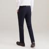 YOUNGOR Men's Business Casual Straight-Leg Cotton Blend Pants VCDP329979FWA