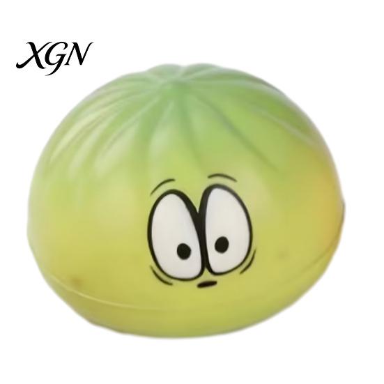 Slow Rebound Ball Steamed Bun Slow-Rising Squeeze Toy Soft PU Fidget for Stress Relief Gift Cute Food-Themed Decompression Gadget Kids Adults Shape
