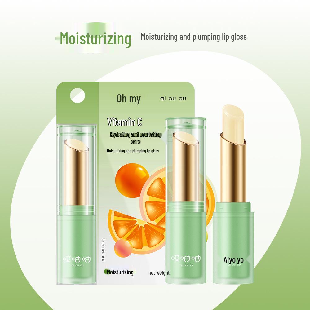 Aiyo You Wei Hydrating & Nourishing Lipstick - Refreshes, Prevents Cracking, Reduces Lip Lines, and Provides Double Care Moisture.