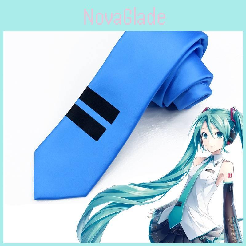 Vocaloid Hatsune Miku Anime Jk Stropdas Cosplay Uniek Cartoon Patroon
