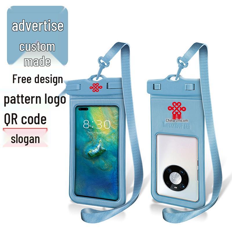 Large Waterproof Protective Case for Touchscreen Phones – Ideal for Rafting, Diving, and Swimming