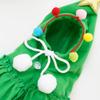 1Pc Autumn and Winter Christmas Day Cloak Pet Dog Dog Transformation Wholesale Dog Clothing Cat Supplies Cat Clothing
