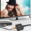 SUGURE RCA to HDMI AV to HDMI Composite 1080P with Audio USB Compatible with and other older TV network car navigation Converter, Output, Powered,