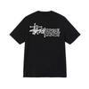 STU Stutucci American trendy brand short-sleeved letter printing summer men's and women's crew neck loose heavy cotton T-shirt