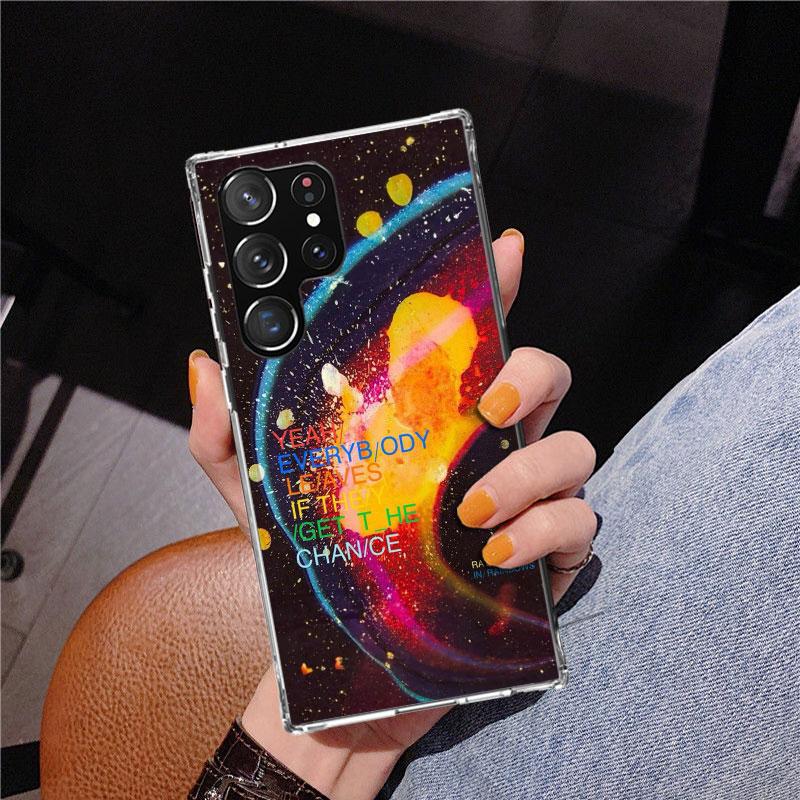 Bnad R-Radiohead Phone Case For Samsung Galaxy S24 S25 Edge S26 Ultra S23 S22 S21 Plus S20 FE + Personalized Print Cover Galaxy