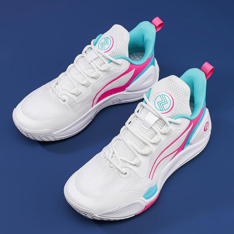 

Дышащие износостойкие баскетбольные кроссовки с амортизацией, нескользящие, для подростков, для реальных игр, кроссовки с подсветкой, спортивная обувь для мальчиков, амортизация 9 Оуэн 45