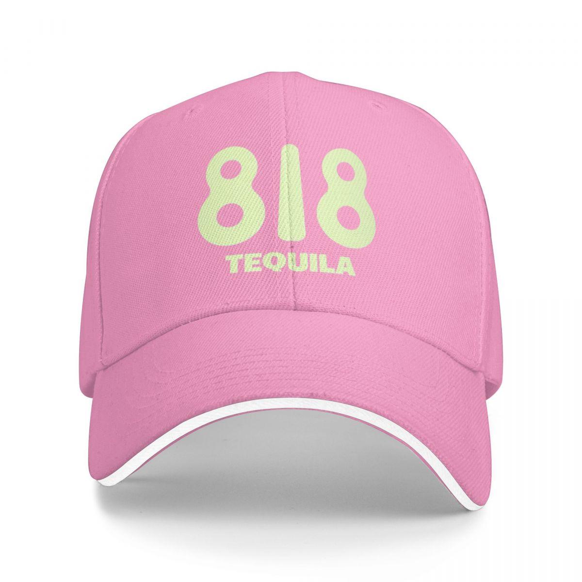 

818 Tequila Green Logo Baseball Caps Snapback Baseball Hats Breathable Casual Casquette Outdoor for Men And Women One Size