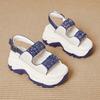 Fashion Wedges Sandals for Women's Summer New High Thick Sole Sandals Female Height Increasing Shoes Woman Ladies Platform Shoes