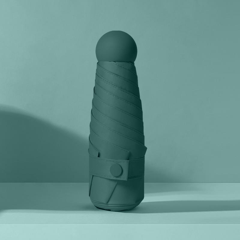 Mini Portable Pocket Umbrella Sun Umbrella Sun And Rain Dual-Use Sun Protection Creative Women's Sun Umbrella