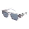 Prada Temple Triangle Acetate Enamel Square Sunglasses Men's Gray
