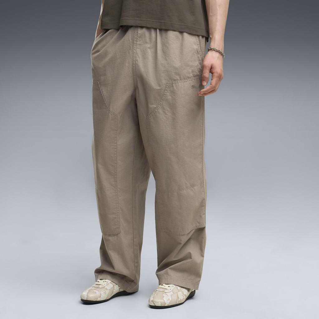 Men's Pants PUMA ESS Casual Pants Men's Khaki Moderate