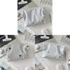 Fashionable Embroidered Plaid Makeup Bag For Women With Cotton Lining For Home Storage